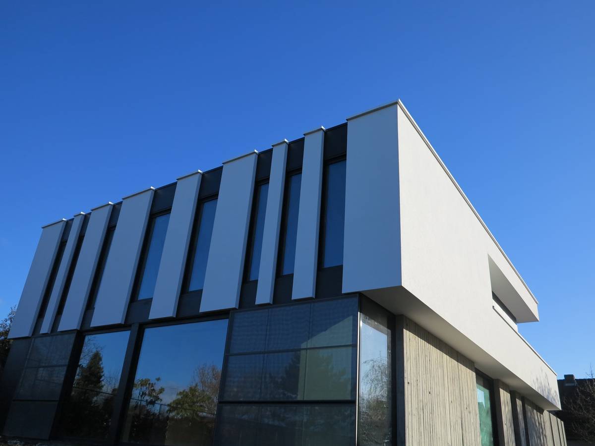 Afbeelding van het Nieuwbouw project in Kortrijk in 2014 