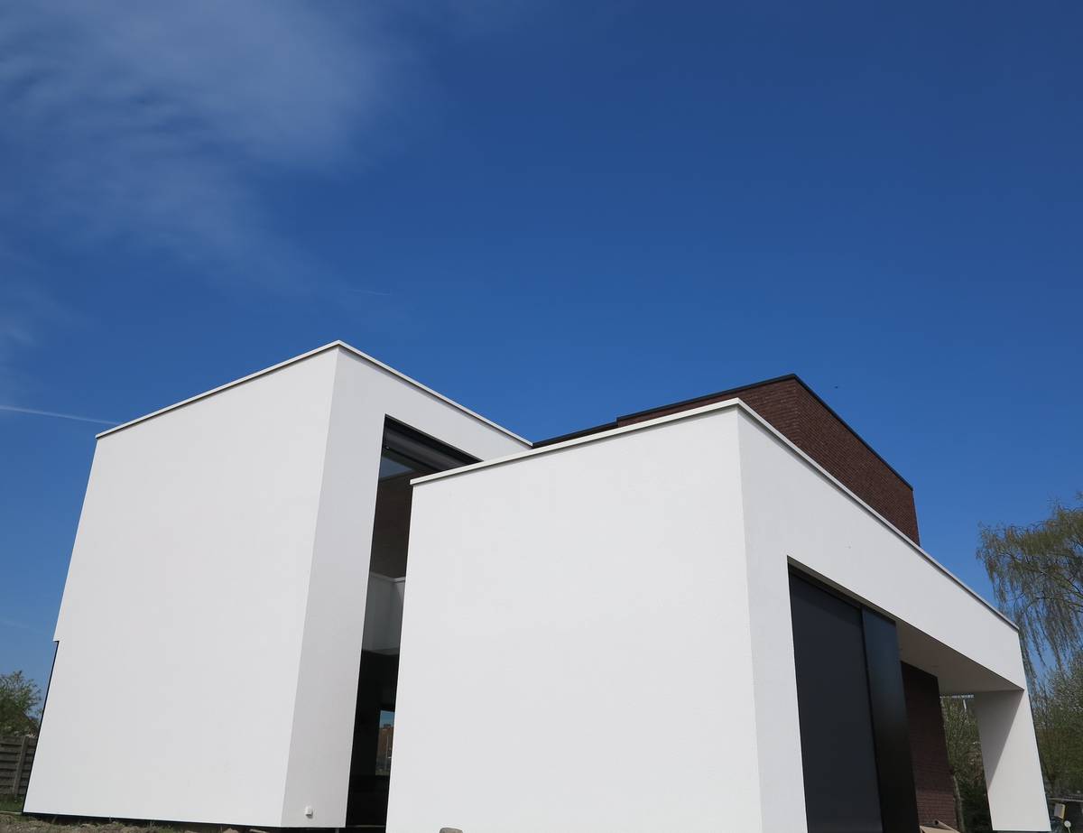 Afbeelding van het Nieuwbouw project in Wevelgem in 2015 